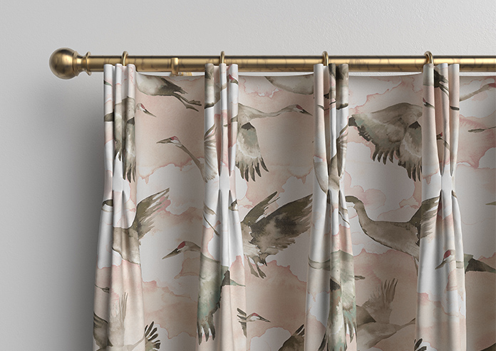 Flyway, Blush - Made to Measure Curtains - Image 11